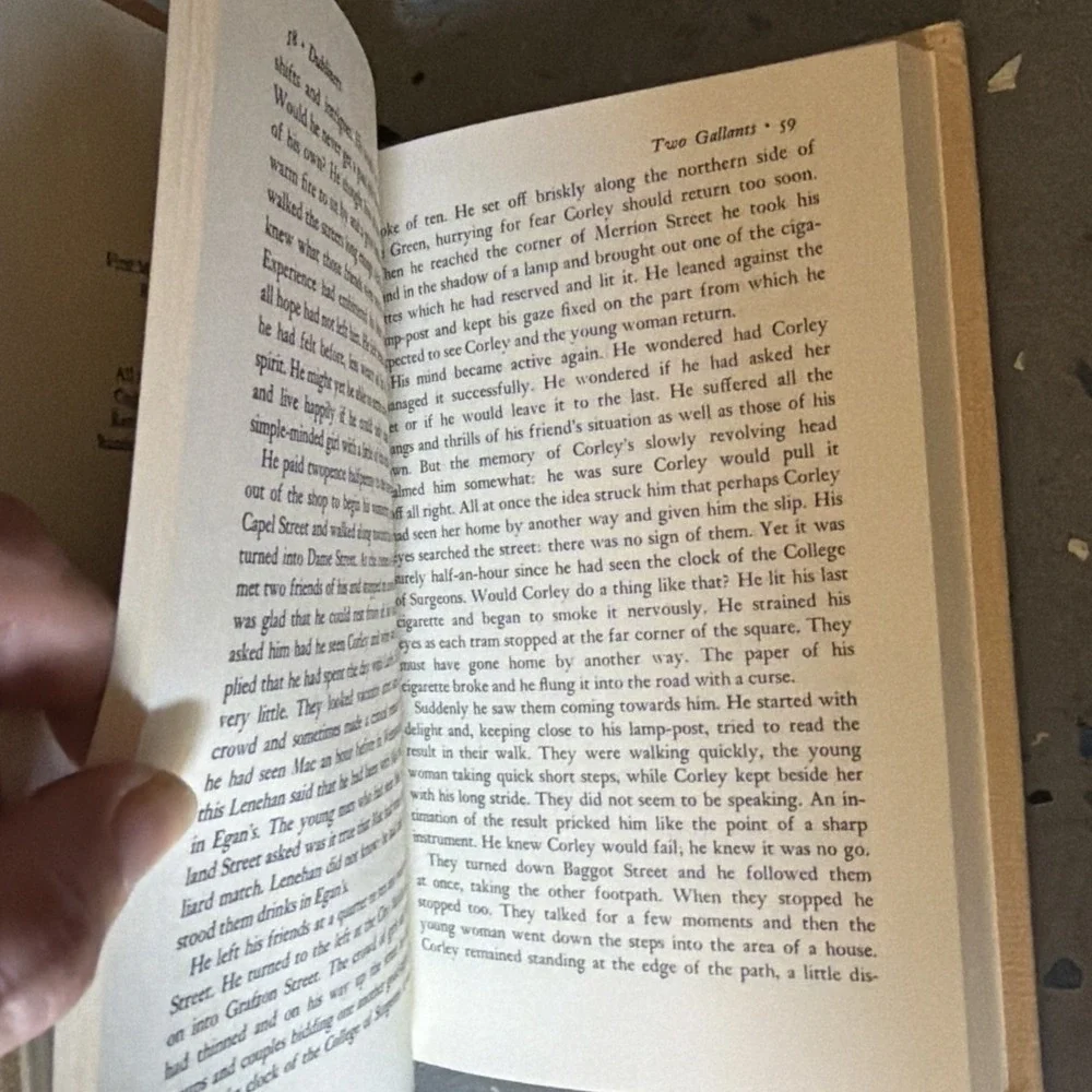 Dubliners by James Joyce (Vintage 1st Modern Library Edition HCDJ, VG+) 1969